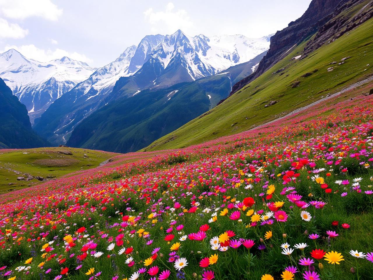 Valley of Flowers trek in Chamoli, Uttarakhand